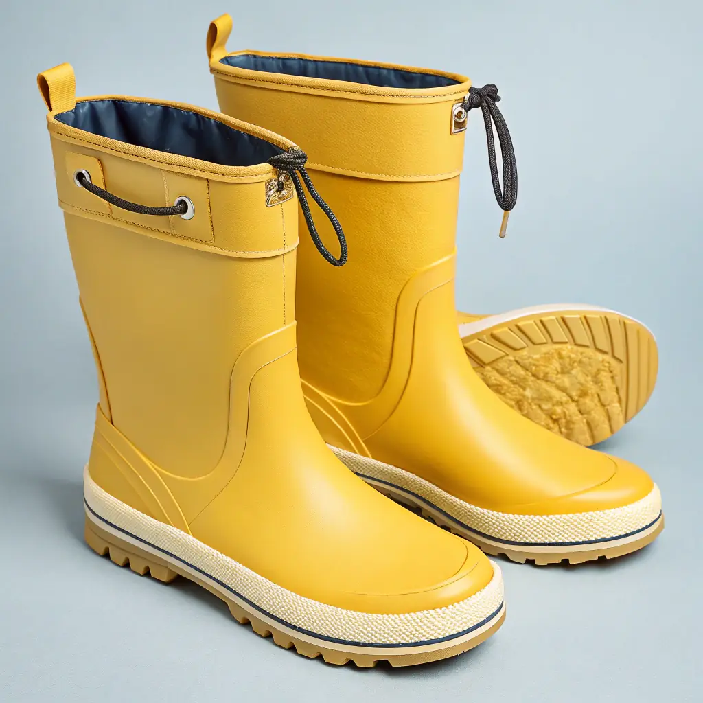 Rain Boots - Bright Yellow