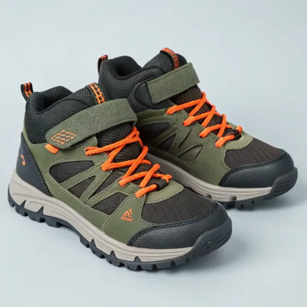 Hiking Boots - Green Camo