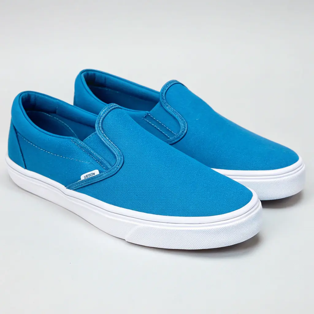 Slip-On Sneakers - Ocean Blue